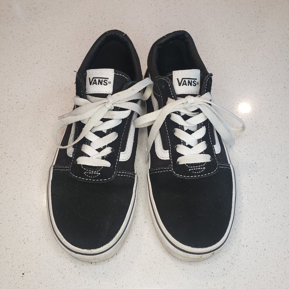 Espadrilles WARD, noir/blanc VANS - YOUTH 5 - Picture 2 of 8